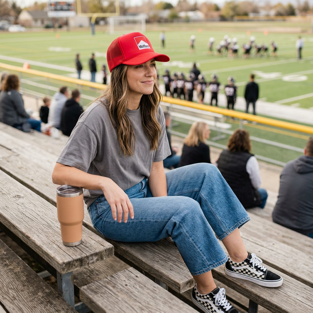 Retro Mother Trucker Hat